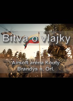 Airsoftová akce Bitva o vlajky- Brandýs nad Orlicí -Airsoft aréna BnO, Kouty, Brandýs nad Orlicí
