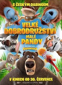 Velké dobrodružství malé pandy  (Rusko, USA)  2D- Česká Třebová -Kulturní centrum, Nádražní 397, Česká Třebová
