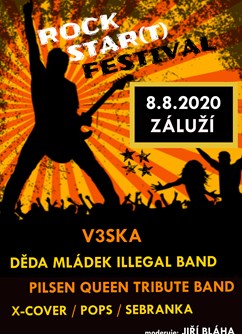 Rock Star(t) festival- Třemošná -Sportovní areál v luhu Záluží, Silnice II/180, Třemošná