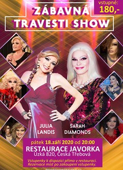 Travesti Show - Česká Třebová- Česká Třebová -Restaurace Javorka, Úzká 820, Česká Třebová