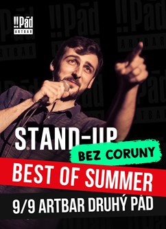 Stand-Up Bez Coruny: Best of Summer- Brno -ArtBar Druhý Pád, Štefánikova 836/1, Brno