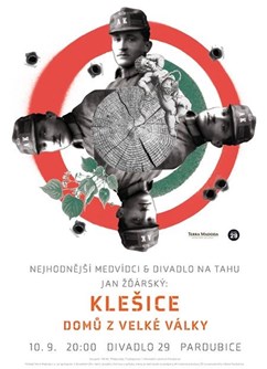 Nejhodnější medvídci & Divadlo na tahu: Klešice- Pardubice -Divadlo 29, Sv. Anežky České 29, Pardubice