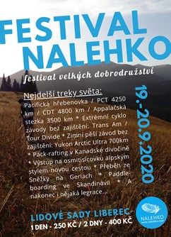 festival NALEHKO- Liberec -Lidové  sady, Lidové sady 425, Liberec