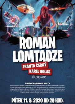 Roman Lomtadze + Franta Černý a Karel Holas (Čechomor)- Svitavy -Alternativní klub Tyjátr, Purkyňova 17, Svitavy