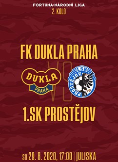 FK Dukla Praha - 1. SK Prostějov- Praha -FK Dukla Praha, Na Julisce 28/2, Praha
