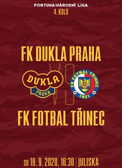 FK Dukla Praha - FK Fotbal Třinec- Praha -FK Dukla Praha, Na Julisce 28/2, Praha