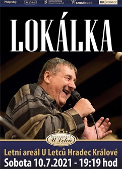 Lokalka Live 2021- koncert v Hradci Králové -Letní areál U Letců, Jana Černého 109, Hradec Králové