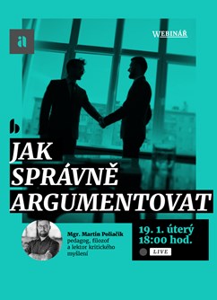 Webinář: Jak správně argumentovat - Online -Live stream, přenos, Online