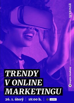 Webinář: Trendy v online marketingu  -Live stream, přenos, Online