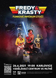 Koncert Fredy a Krasty - Karlovice -Vzdělávací centrum VÍCE Ve mlýně, Karlovice 279, Karlovice