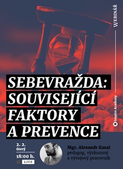 Webinář: Sebevražda: související faktory a prevence- Online -Live stream, přenos, Online