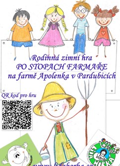 Zimní hra - Po stopách farmáře- Pardubice -Farma Apolenka, Spojil, Pardubice