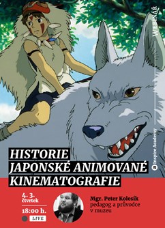 Webinář: Historie japonské animované kinematografie- Online -Live stream, přenos, Online