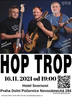 Hop Trop- Praha -Hotel Svornost, Novozámecká 284, Praha