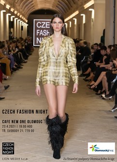 Czech Fashion Night 2021 LIVE- Olomouc -Cafe New One, tř. Svobody 21, Olomouc