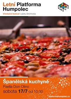 Španělská kuchyně / sobotní brunch- Humpolec -Park Stromovka, Kamarytova, Humpolec