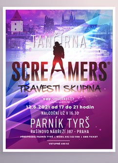 Screamers- Praha -Parník Tyrš, Rašínovo nábřeží 387, Praha