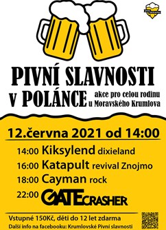 II. Pivní slavnosti v Polánce- Moravský Krumlov -PUB CAFÉ BAR Polánka, Dukovanská 1664, Moravský Krumlov