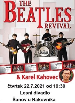 The Beatles Revival + Karel Kahovec- Šanov -Lesní divadlo Šanov, Šanov, Šanov