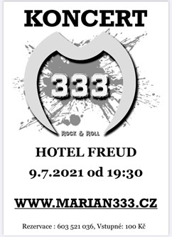 Marian 333 Minikoncert- Ostravice -Hotel Freud, Ostravice 190, Ostravice