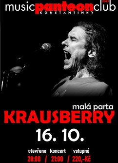 Krausberry malá parta v Konstantinkách- koncert Konstantinovy Lázně -Music club Panteon, Tichá 164, Konstantinovy Lázně