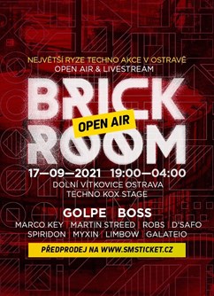BrickRoom Techno Kox Stage Open air- Ostrava -Dolní oblast Vítkovice, Dolní oblast Vítkovice, Ostrava