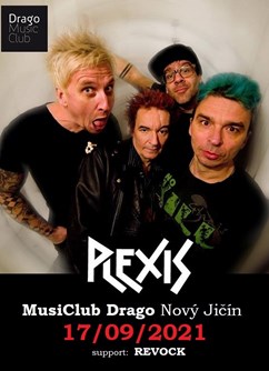 Plexis & Revock- koncert Nový Jičín -MusiClub Drago, Hřbitovní 1097/24, Nový Jičín