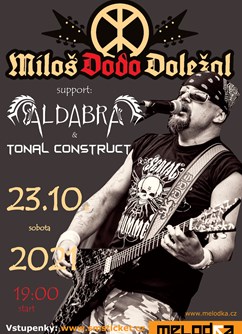 Miloš Dodo Doležal- koncert Brno -Melodka, Kounicova 20/22, Brno