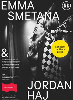 Emma Smetana + Jordan Haj- koncert v Hradci Králové -NáPLAVKA café & music bar, Náměstí 5.května 835, Hradec Králové