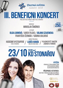 III. Benefiční koncert- Stonařov -KD Stonařov, Stonařov 232, Stonařov
