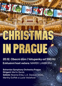 Christmas in Prague: Noc světových vánočních melodií- koncert v Praze -Obecní Dům, nám. Republiky 1090, Praha