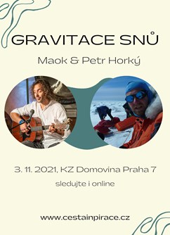 Gravitace snů - Maok & Petr Horký- Praha -KZ Domovina, Na Maninách 1525/32a, Praha Gravitace snů - Maok & Petr Horký- Praha -KZ Domovina, Na Maninách 1525/32a, Praha
