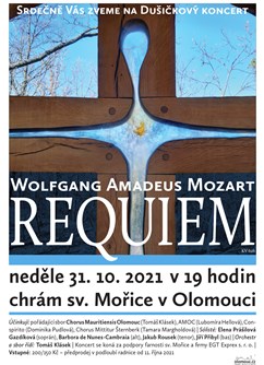 Dušičkový koncert W.A.Mozart Requiem- Olomouc -Chrám Sv. Mořice, 8. května, Olomouc