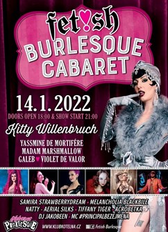 Fetish Burlesque Cabaret- Praha -Klub Kotelna, Služeb 3a, Praha