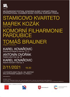 Mezinárodní festival komorní hudby EuroArt Praha- Praha -Lichtenštejnský palác, Malostranské náměstí 13, Praha