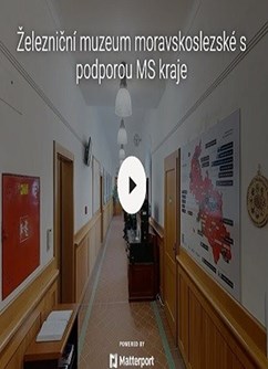 Propagační virtuální prohlídka- Ostrava -Železniční muzeum moravskoslezské - online, Frýdlantská 499/5, Ostrava
