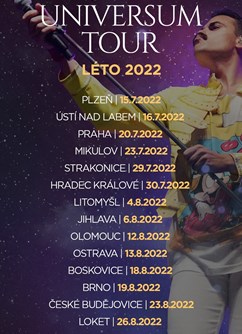 Queenie Universum tour 2022- koncert v Litomyšli -Zámecké návrší, Jiráskova 133, Litomyšl