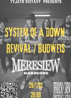 System of a Down revival + Meresiew- koncert Svitavy -Alternativní klub Tyjátr, Purkyňova 17, Svitavy