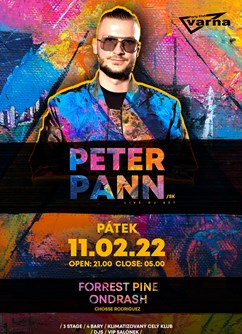Peter Pann Live Dj set!- Olomouc -Klub Varna, Riegrova , Olomouc