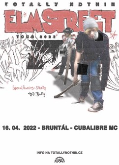 Totally Nothin- koncert Bruntál- Elm Street Tour 2022 -CUBA LIBRE Music club, Ruská 1449/10, Bruntál