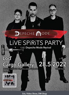 Depeche Mode LiVE SPiRiTS Party- Praha -Cargo Gallery - Smíchovská náplavka, Hořejší nábřeží, Praha