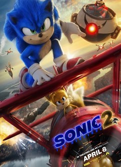 Ježek Sonic 2  - Svitavy -Kino Vesmír, Purkyňova 17, Svitavy