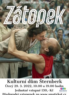 Zátopek - filmové promítání- Šternberk -Kulturní dům, Masarykova 20, Šternberk