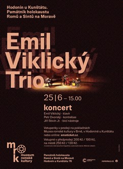 Emil Viklický trio v Hodoníně u Kunštátu - Hodonín -Památník holokaustu Romů a Sintů na Moravě, Hodonín u Kunštátu 76, Hodonín