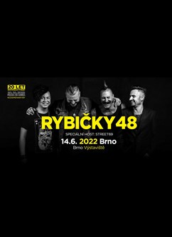Koncert Rybičky 48- Brno- Open (F)air Music -BVV - areál u Pavilonu Morava, Výstaviště 1, Brno