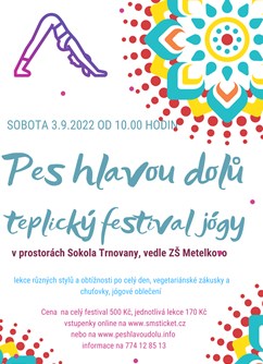 Jógový festival Teplice - Pes hlavou dolů- Teplice -Sokol Trnovany, Palackého 57, Teplice