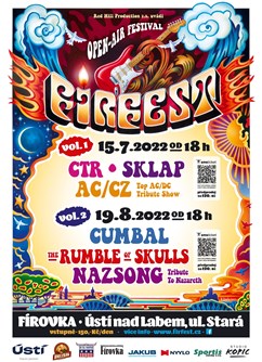 Fírfest 2022 vol. 1- festival v Ústí nad Labem- CTR, SKLAP a AC/CZ -Fírovka, Stará 76, Ústí nad Labem