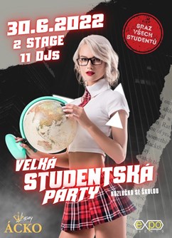 Velká Studentská Párty (rozlučka se školou) - Ostrava -ÁČKO - Luxury Music Club, Václava Košaře 116, Ostrava
