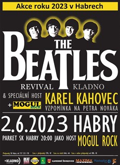 Beatles Revival + MOGUL + Karel Kahovec v Habrech- festival Habry -Letní parket SK Habry, Brodská 259, Habry