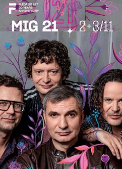 MIG 21- koncert v Brně -Fléda, Štefánikova 24, Brno